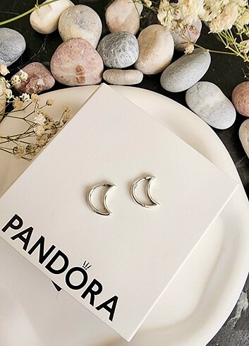 Pandora Hilal Ay Halka Küpe