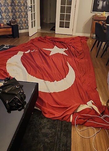 Kaliteli bez turk bayragi