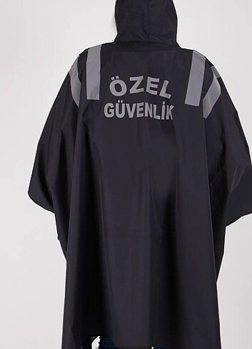 Özel güvenlik yağmurluk