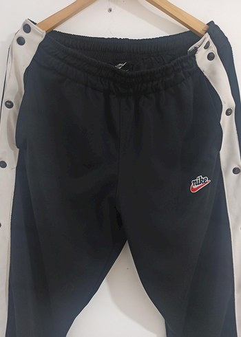 Nike Düğmeli Siyah Erkek Outdoor Eşofman Altı - Görsel 2