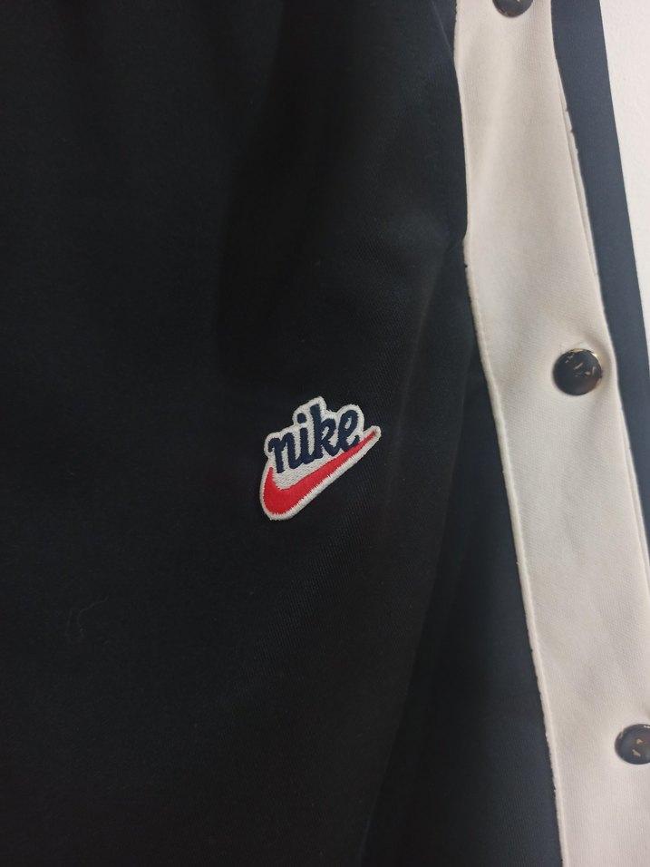 Nike Düğmeli Siyah Erkek Outdoor Eşofman Altı - Görsel 3