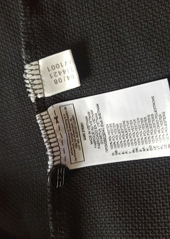 Galatasaray Vintage Erkek Siyah Spor Tişörtü Velcro Detaylı - Görsel 8