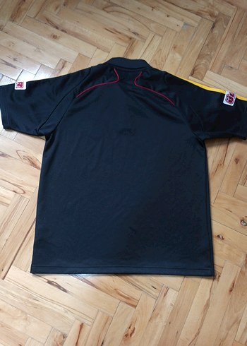 Galatasaray Vintage Erkek Siyah Spor Tişörtü Velcro Detaylı - Görsel 7