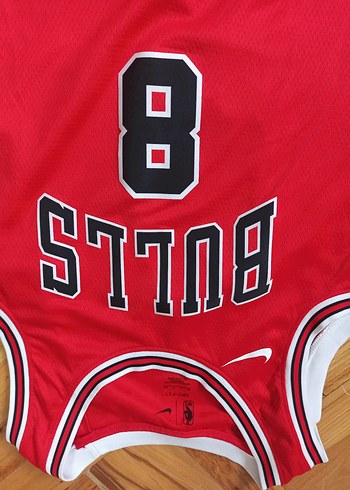 NBA Chicago Bulls Erkek Kırmızı Bulls Basketbol Forması ve Şortu - Görsel 3