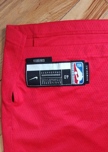 NBA Chicago Bulls Erkek Kırmızı Bulls Basketbol Forması ve Şortu - Görsel 4