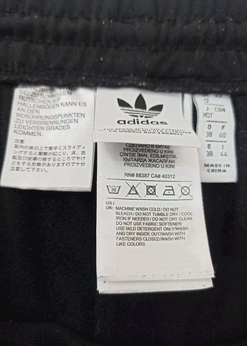 Adidas Beyaz Şeritli Siyah  Eşofman Altı - Görsel 5