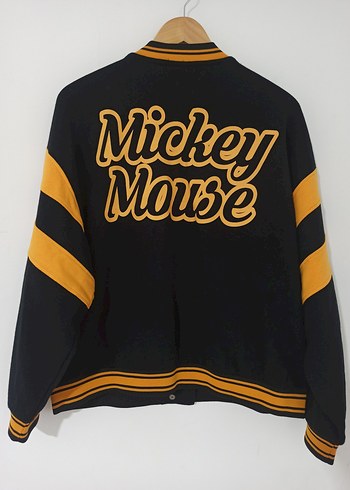 Disney Mickey Baskılı Düğmeli Kadın Ceket - Görsel 4