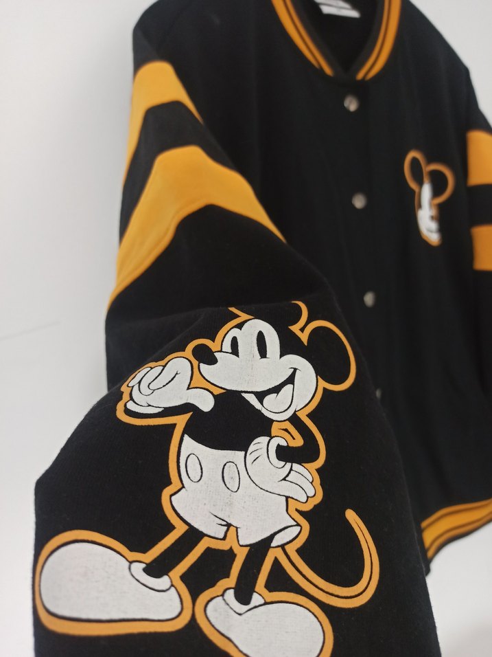 Disney Mickey Baskılı Düğmeli Kadın Ceket - Görsel 3