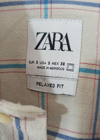 Erkek Beyaz Kareli Uzun Kollu Gömlek - Görsel 4