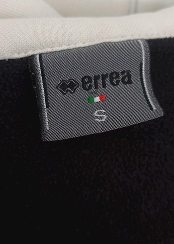 Errea Siyah Gri Kapüşonlu Fermuarlı  Ceket - Görsel 6