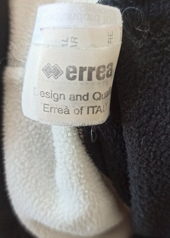 Errea Siyah Gri Kapüşonlu Fermuarlı  Ceket - Görsel 5