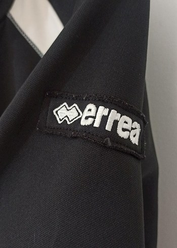 Errea Siyah Gri Kapüşonlu Fermuarlı  Ceket - Görsel 3