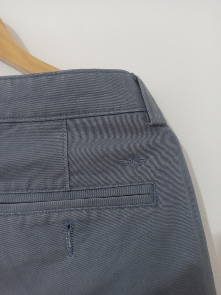 Dockers Gri Regular Fit Denim Erkek Pantolon - Görsel 4
