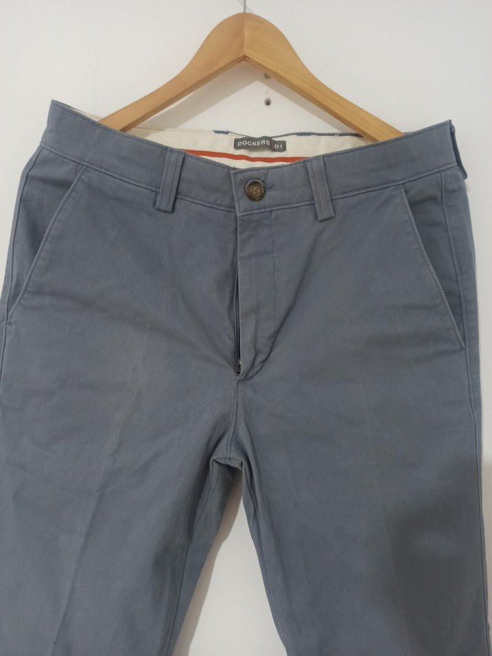 Dockers Gri Regular Fit Denim Erkek Pantolon - Görsel 2