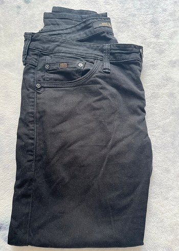 Erkek siyah kot pantolon
