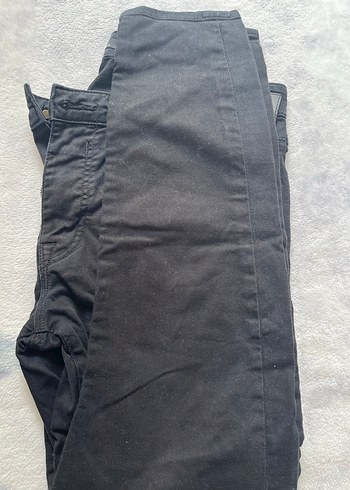 32 Beden Erkek siyah kot pantolon