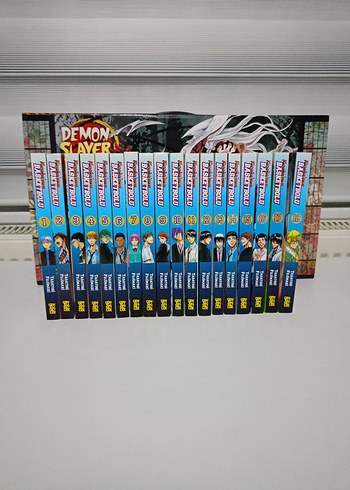 Demon Slayer Manga Seti 1-18 Cilt
