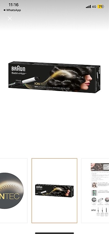 Braun Braun saç maşası