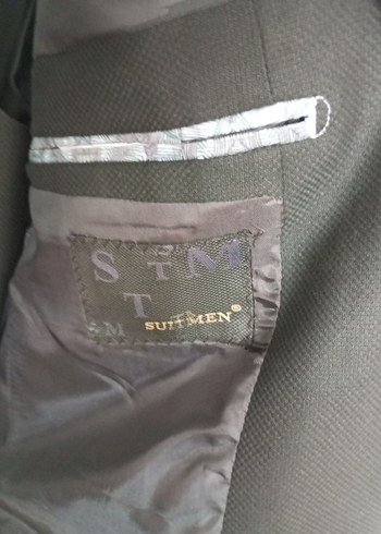 Düğmeli Siyah Erkek Takım Elbise - Görsel 9