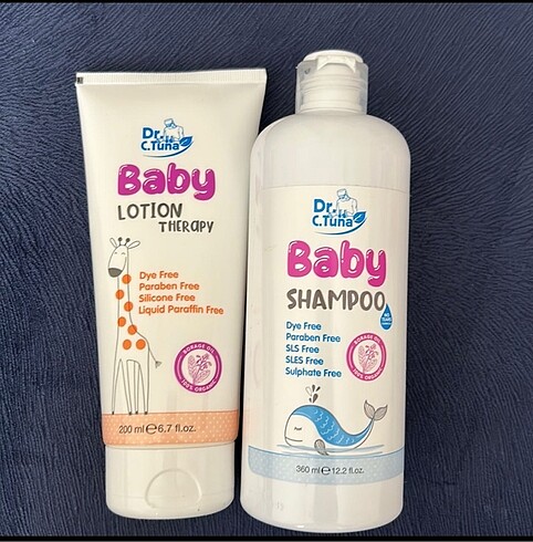 Farmasi bebek şampuanı ve losyonu