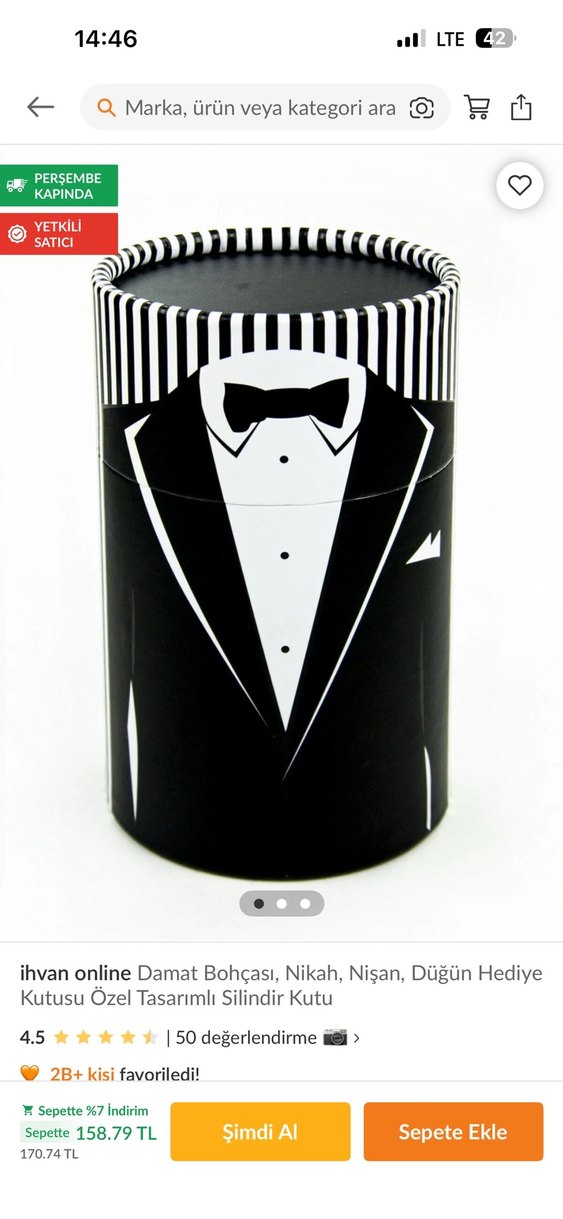 Damat bohçası kutusu - Görsel 3