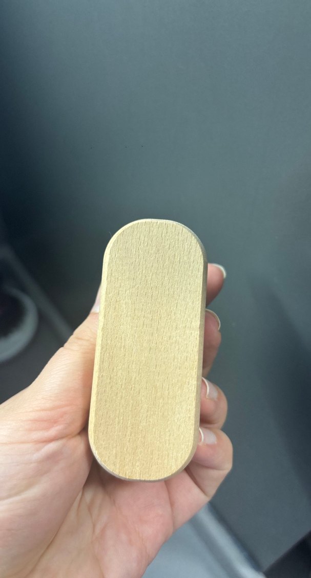 Bej Ahşap Saplı tırnak fırçası - Görsel 3