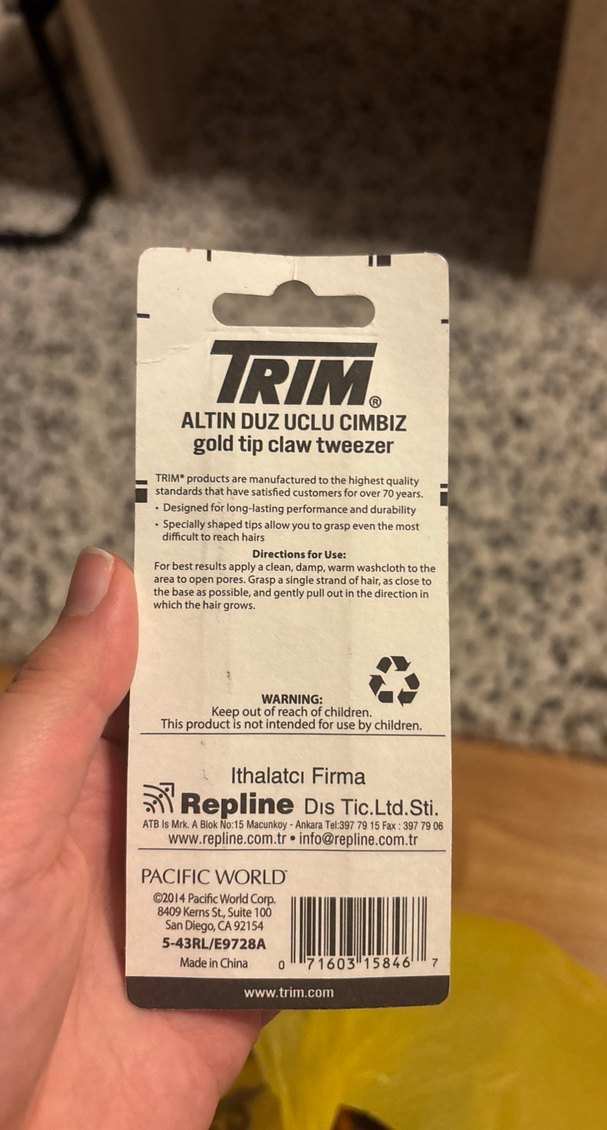 Altın Uçlu Pençe Cımbız - Görsel 2