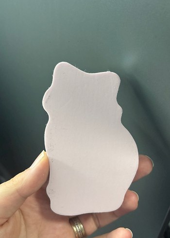 Bej Pastel Kedi Figürlü törpü - Görsel 2