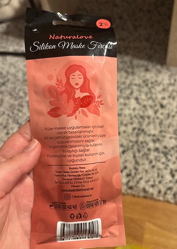 Bej Silikon Maske Fırçası Seti - Görsel 2