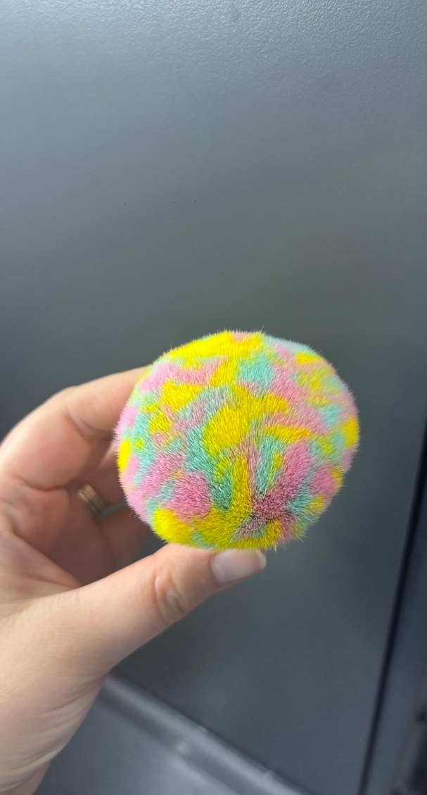 Pastel Renkli Dondurma Görünümlü Makyaj Fırçası - Görsel 2