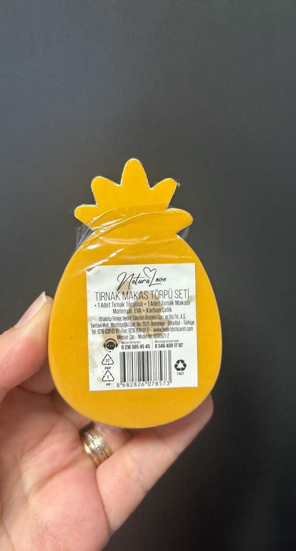 Renkli Ananas Temalı tırnak seti - Görsel 2