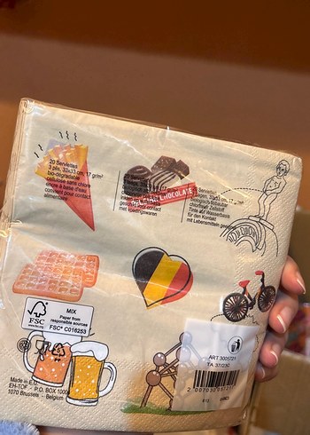 Sublimo Temalı Parti Peçetesi 20'li - Görsel 2