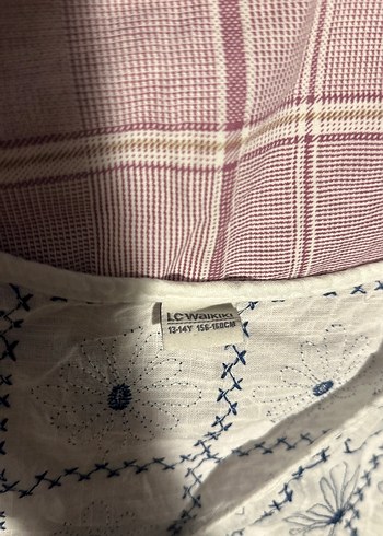 LC Waikiki Nakışlı Beyaz Bohem Yelek