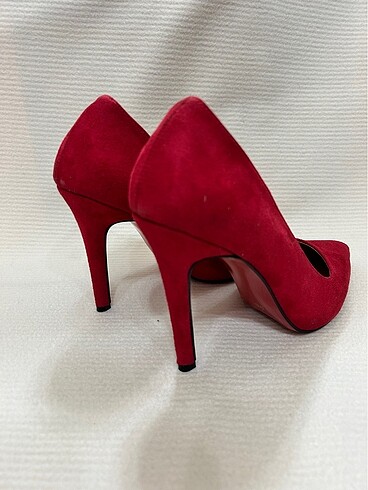 Diğer Kadın Kırmızı Stiletto 40 numara
