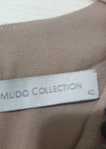 Bej ve Lacivert Hamile Tunik, Uzun Kollu - Görsel 4