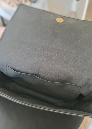 Gri Yılan Derisi Desenli Deri Kadın Portföy Çanta - Görsel 3