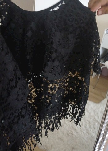 Siyah Dantelli Straplez Kız BÜSTİYER - Görsel 3