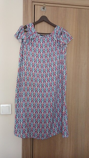LC Waikiki PENYESI IPRKSI BIR ELBISE TUNIK PLAJ ELBISE KISA ELBISE