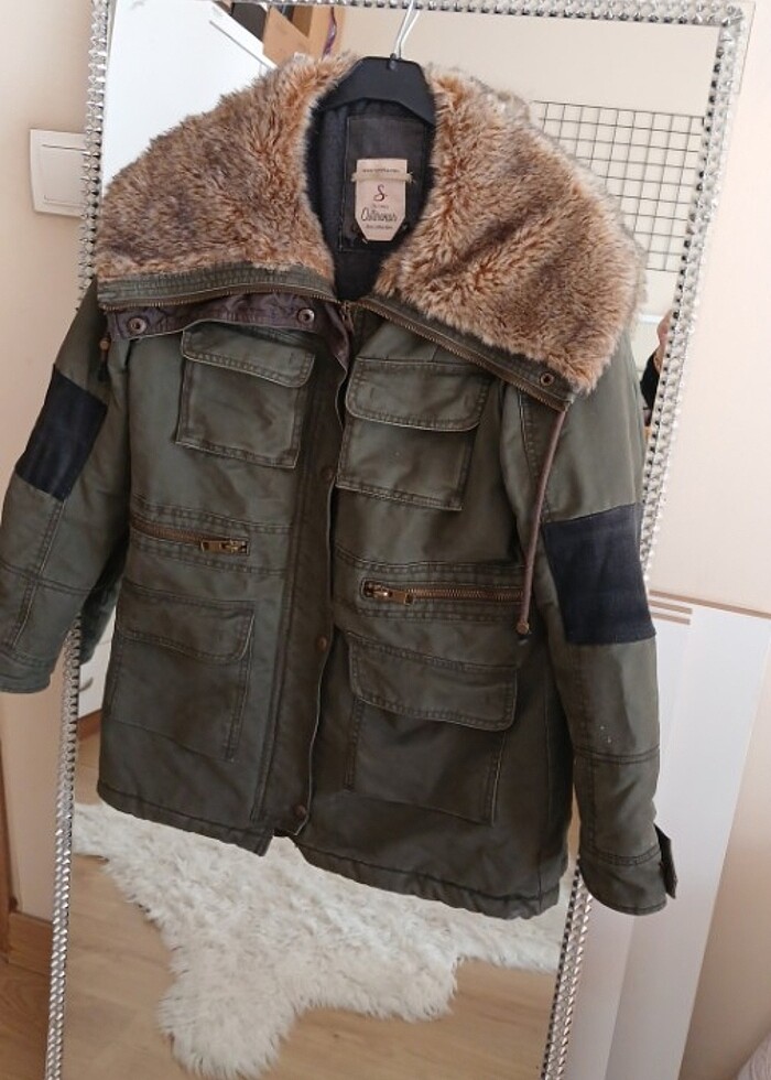 Bershka MARKA KABAN MONT - Görsel 2