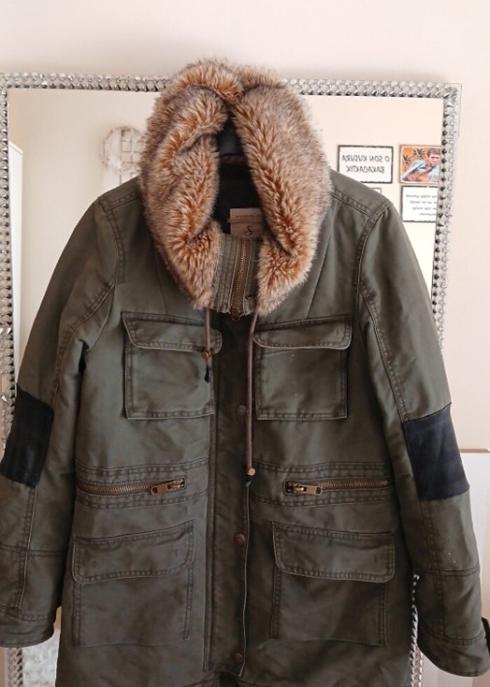 Bershka MARKA KABAN MONT - Görsel 4