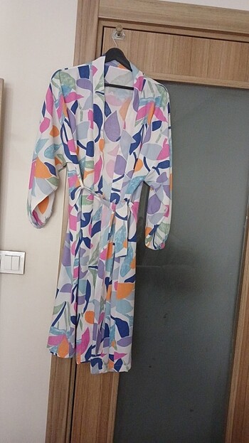YUZDEYUZ PAMUKLU KIMONO
