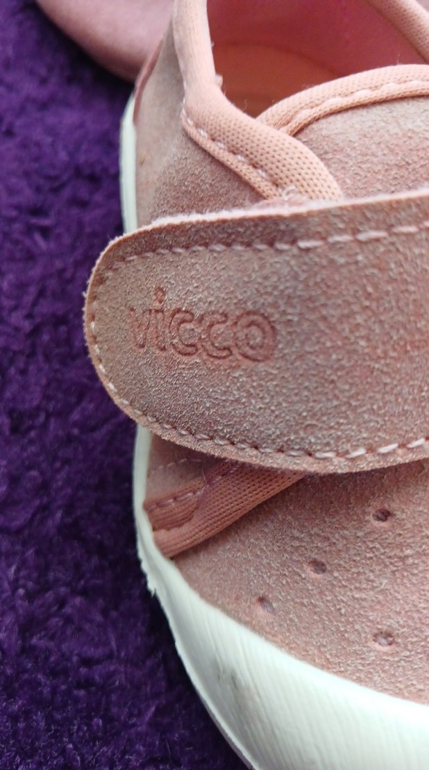 Kızlar İçin Pembe İlk Adım Ayakkabısı VICCO - Görsel 2