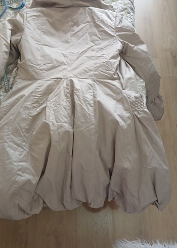 Düğmeli Vizon  ICON Marka kaban - Görsel 9