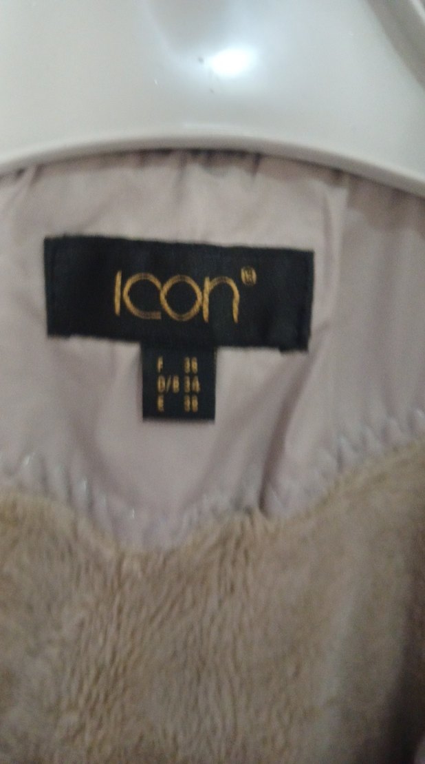 Düğmeli Vizon  ICON Marka kaban - Görsel 3