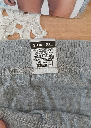 Gri Erkek Elastan Boxer - Görsel 2