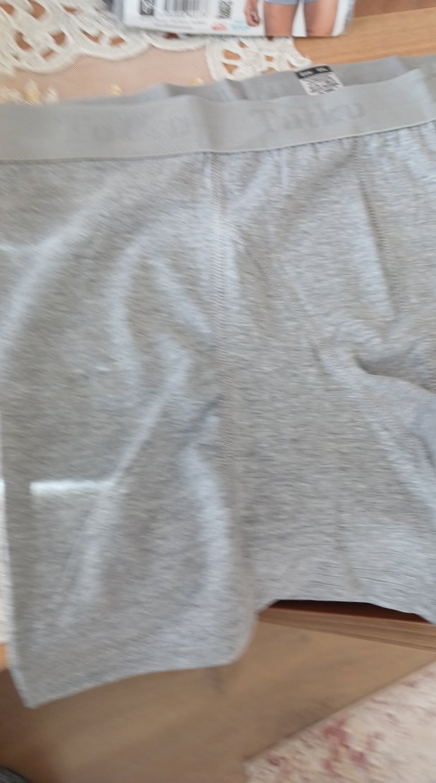 Gri Erkek Elastan Boxer - Görsel 3