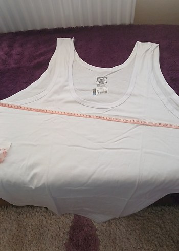 Tutku Erkek Baskılı Beyaz ATLETi 7/3XL - Görsel 6