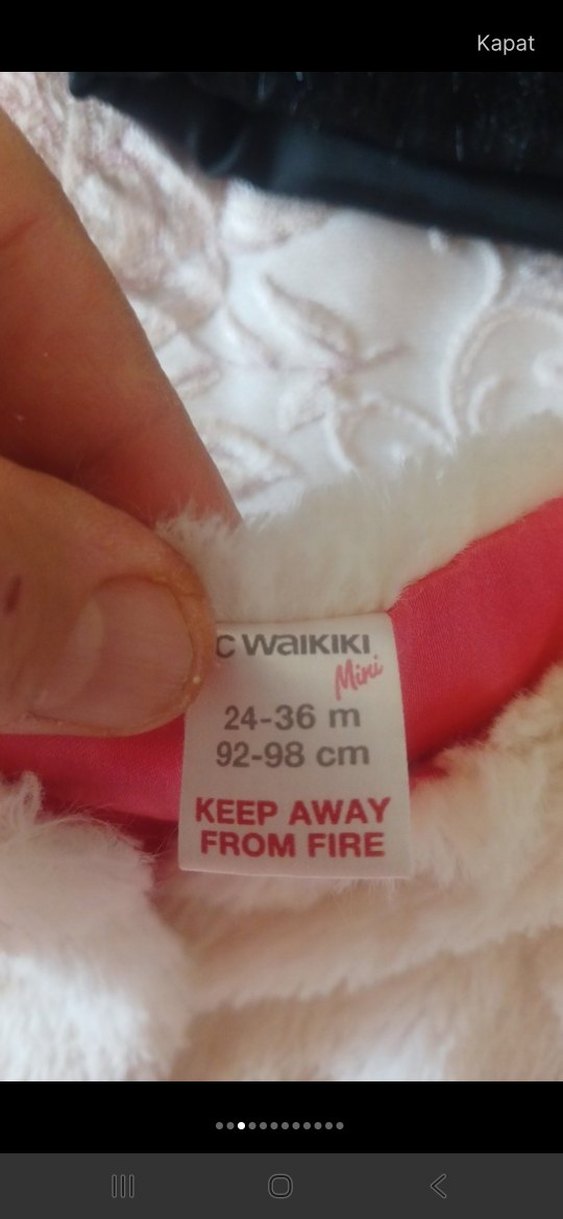 kız çocuklar için Kürklü şık yelekler - Görsel 3