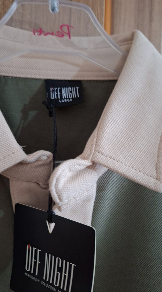 Gri Düğmeli Oversize Sweatshirt - Görsel 4