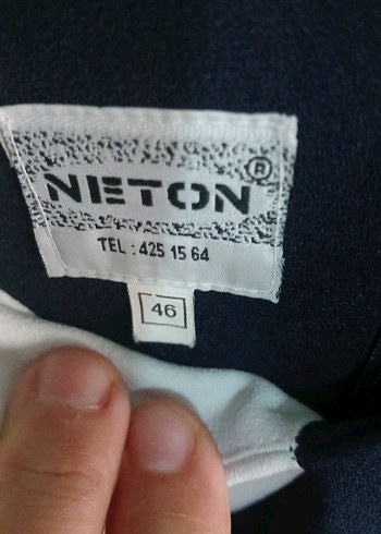 44 Beden beyaz Renk NETON MARKA BUYUK BEDEN ELBİSE